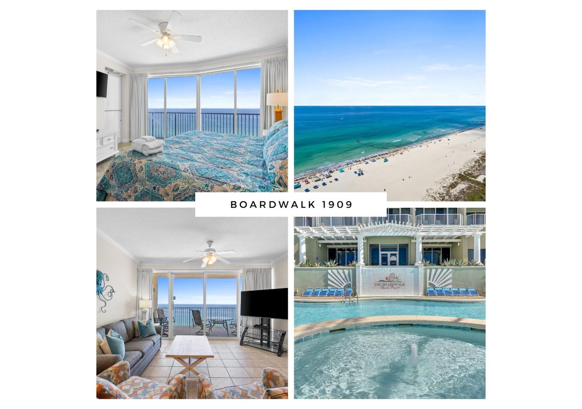 Boardwalk Beach Resort #1909 By Book That Condo 파나마 시티 외부 사진